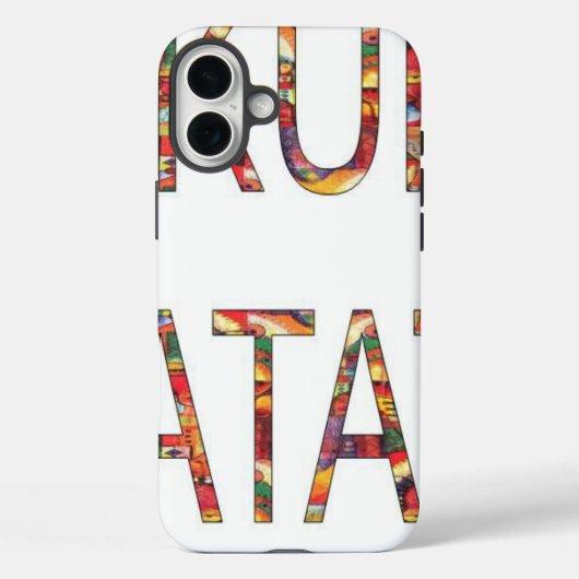 Mooie Afrikaanse  kleuren Hakuna Matata Art Case-Mate iPhone Case (Achterkant)
