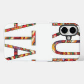 Mooie Afrikaanse  kleuren Hakuna Matata Art Case-Mate iPhone Case (Achterkant (horizontaal))