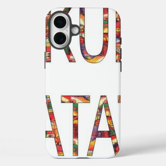Mooie Afrikaanse  kleuren Hakuna Matata Art Case-Mate iPhone Case (Achterkant)