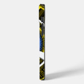 Mooie Afrikaanse kleurrijke cirkelvormige illustra Case-Mate iPhone Case (Achterkant / Links)