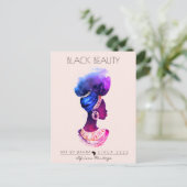 MOOIE AFRIKAANSE KONINGIN BRIEFKAART (Staand voorkant)