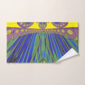 Mooie Afrikaanse kunst badhanddoek set Bad Handdoek (Handdoek)