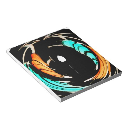 Mooie Afrikaanse Motief Art Print Notitieblok (Schuin)