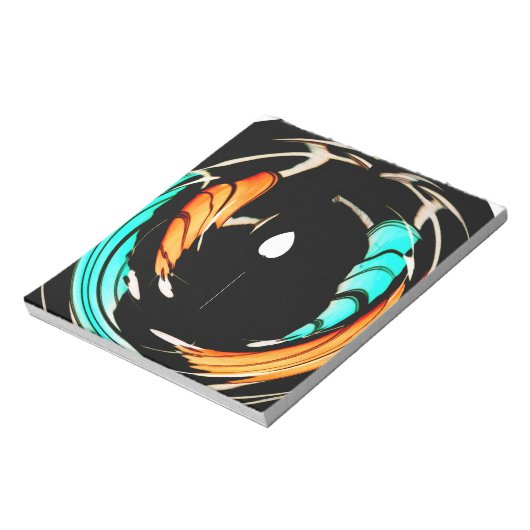 Mooie Afrikaanse Motief Art Print Notitieblok (Linkerzijde)