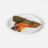 Mooie Afrikaanse olifant in de Serengeti Papieren Bordje (Gekanteld)