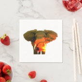 Mooie Afrikaanse olifant in de Serengeti Servet (Insitu)