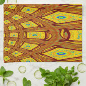 Mooie Afrikaanse stammotif Theedoek (Gevouwen)