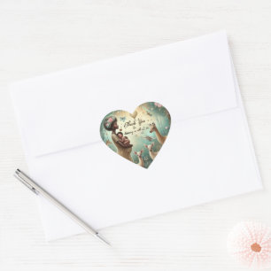 Mooie Afrikaanse Stickers Bedankt baby shower