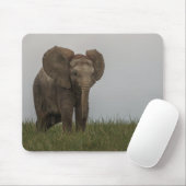 Mooie Afrikaanse Struik olifant Muismat (Met muis)