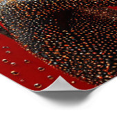 Mooie Afrikaanse vrouw Poster (Hoek)