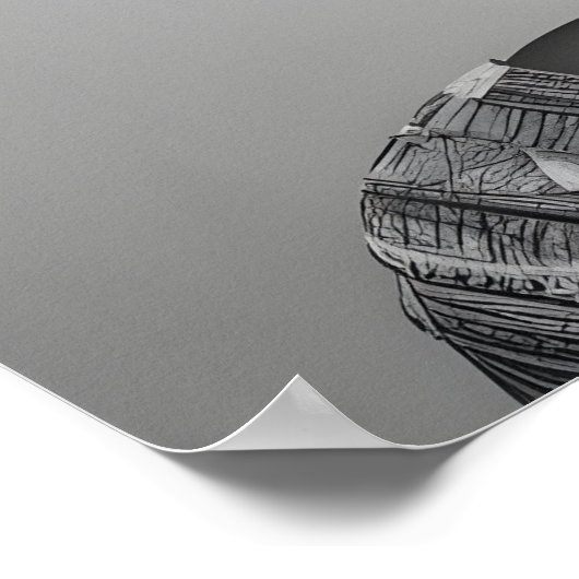 Mooie Afrikaanse vrouw Poster (Hoek)