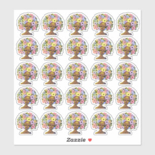 Mooie Afro-Amerikaanse vrouwen Sticker