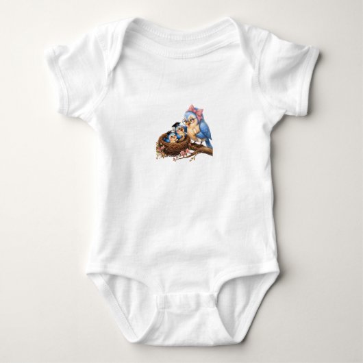 Mooie afstudeervogel T-shirt (Voorkant)