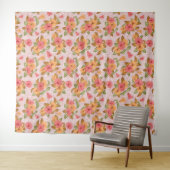 Mooie afwerking van de Floral Wall Wandkleed (In Situ (horizontaal))