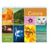 Mooie agenda voor kleuren kalender (Hoes)