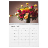 Mooie AI Afbeeldingen King Protea Lilies Kalender (Feb 2026)