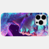 Mooie AI Art  Icy Glass zoals Vrouw Case-Mate iPhone Case (Achterkant (horizontaal))