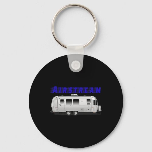 Mooie Airstream Sleutelhanger (Voorkant)