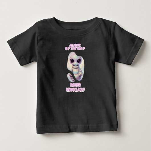 Mooie Alien Baby T-Shirt (Voorkant)