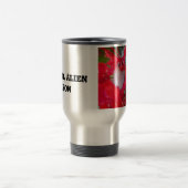 Mooie Alien Crimson Travel Mug Reisbeker (Center)