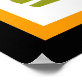 Mooie Alligator Safari Dieren Baby Kinderen Poster (Hoek)