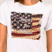 Mooie Amerika- Patriottisch Dames T-Shirt