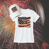 Mooie Amerika- Patriottisch Dames T-Shirt