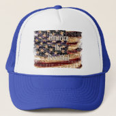 Mooie Amerika-WMB Patriottisch Pet (Voorkant)