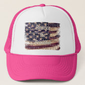 Mooie Amerika-WP Patriottisch Pet (Voorkant)