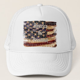 Mooie Amerika - WW Patriottische Hoed Trucker Pet