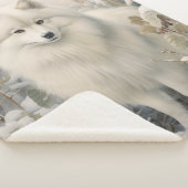 Mooie Amerikaanse Eskimo hond Sherpa Deken (3/4)