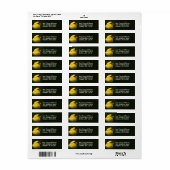 Mooie Amerikaanse Goldfinch Songbird Etiket (Full Sheet)