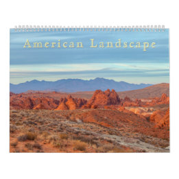 Mooie Amerikaanse Landschap Kalender