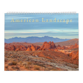 Mooie Amerikaanse Landschap Kalender