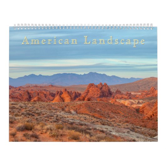Mooie Amerikaanse Landschap Kalender (Hoes)
