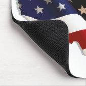 Mooie Amerikaanse vlag Mouse Mat Muismat (Hoek)