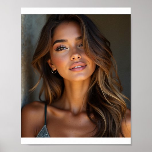 Mooie Amerikaanse vrouwen Poster (Voorkant)