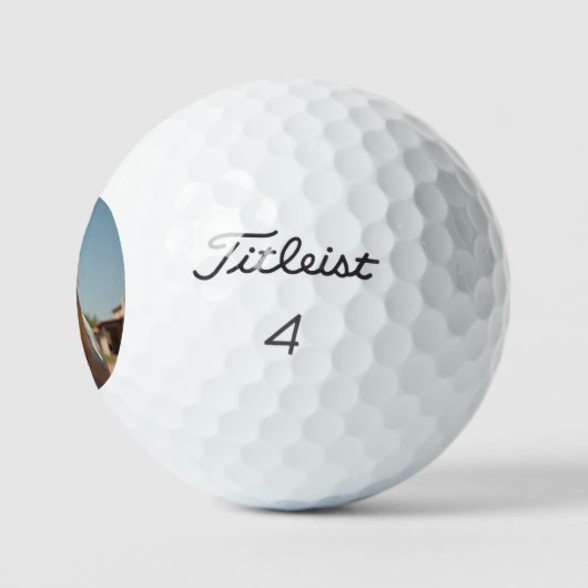 Mooie Amerikaanse witte merrie Golfballen (Logo)