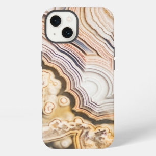 Mooie Amethyst Geode Met Crème en bruin iPhone 13 Hoesje