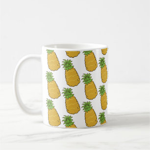 Mooie Ananas Patroon Koffiemok