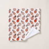 Mooie ananas Sinaasappel gekleurd Bad Handdoek (Wasdoekje)