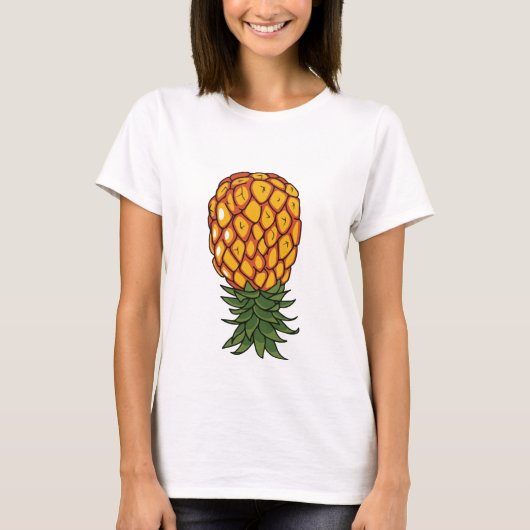 Mooie Ananas T-shirt (Voorkant)