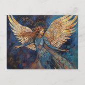 Mooie Angel Collage Briefkaart (Voorkant)