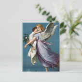 Mooie  Angel en Child Heavens Art Briefkaart (Staand voorkant)