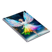 Mooie Angel met Wings Notitieboek (Rechterzijde)