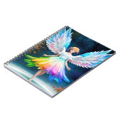 Mooie Angel met Wings Notitieboek (Linkerzijde)