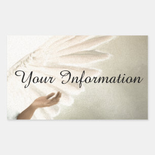 Mooie Angel Wings-cadeautjes en promotieproducten Rechthoekige Sticker