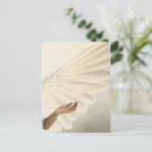 Mooie Angel Wings - Caring & Calm Briefkaart (Staand voorkant)