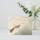Mooie Angel Wings - Caring & Calm Briefkaart (Staand voorkant)