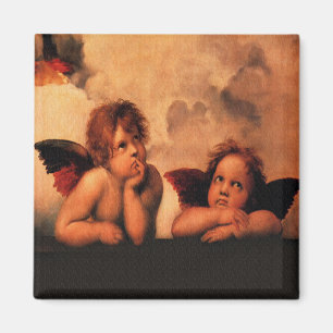 Mooie Angelic Cherubs Magneet